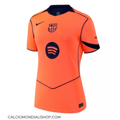Maglie da calcio Barcelona Pau Cubarsi #5 Terza Maglia Femminile 2025-26 Manica Corta Maglie da calcio Barcelona Pau Cubarsi #5 Terza Maglia Femminile 2025-26 Manica Corta